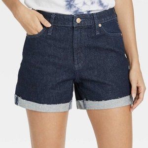 Universal Thread NWOT Vintage Midi Denim Shorts Womens Size 0/25R
